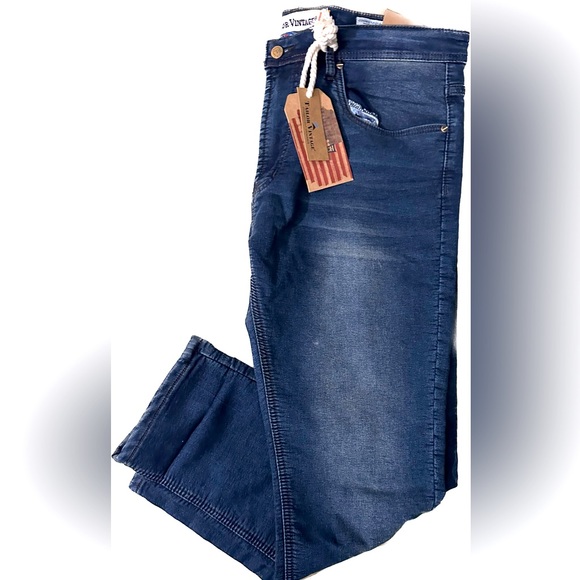 TAILOR VINTAGE MENS JEANS SIZE W-38 L-30 - Picture 3 of 9